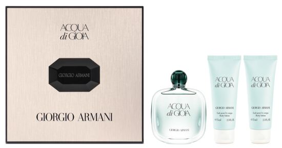 Giorgi Armani Acqua di Gioia + 2 Body Lotions