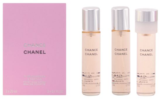 Chanel Chance Eau De Toilette Twist & spray Ricarica 3X20 ml
