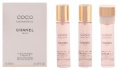 Coco Mademoiselle Eau De Toilette Vaporizzatore 3X20 ml Ricarica 60 ml