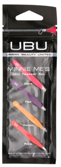 Urban Beauty United Set di 4 mini pinzette