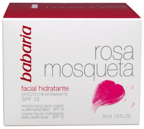 Crema Viso Idratante SPF 15 Rosa Mosqueta 50 ml