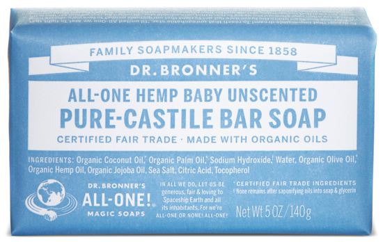 Dr. Bronner's Pure-Castiglia sapone eucalipto 140 gr