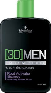 Uomini 3D Shampoo Attivatore di Radici