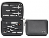 Casi di manicure professionale, Napa, Nero, 9 pezzi