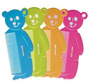 Pettine per bambini orso 1 pezzi