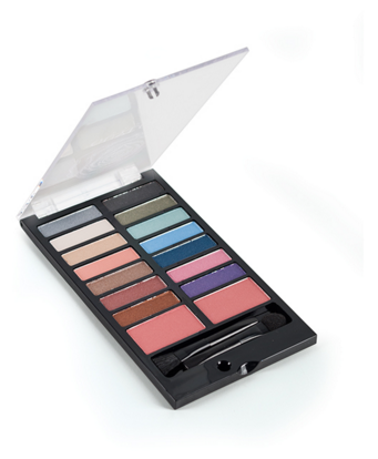 14 tonalit&agrave; del kit cosmetici e 2 Maquillajes