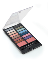 14 tonalit&agrave; del kit cosmetici e 2 Maquillajes