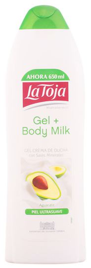 Gel + Latte Corpo Doccia Avocado Pelle Sensibile 650 ml