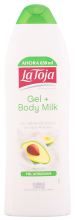 Gel + Latte Corpo Doccia Avocado Pelle Sensibile 650 ml