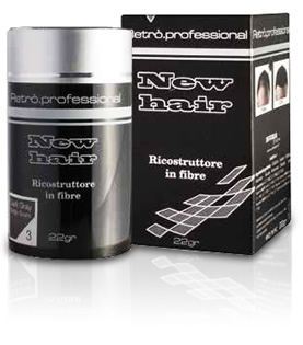 Nuovo Ricostruire Capelli 22gr Dark Fiber Rubio