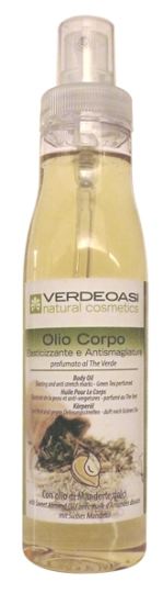 Verde corpo del t&egrave; Oil 150 Ml