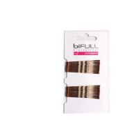 Bronzo ondulate 51mm clip di 18 unità Bronzo ondulate 51mm clip di 18 unità