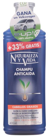 Greasy capelli Anti Hair Loss Shampoo per capelli perdita 300 +100 ml