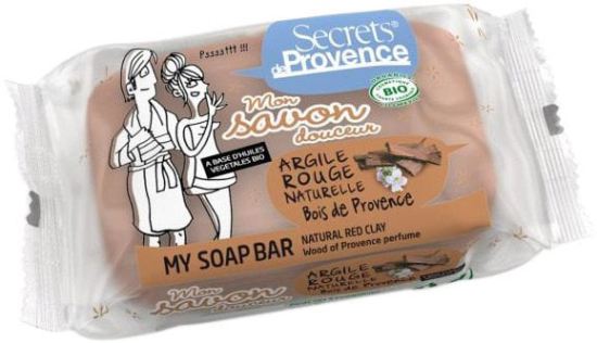 Sapone di argilla rossa + Profumo di legno Provenza 100 gr