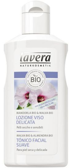 Morbido tonico viso Malva e olio di mandorle 125 ml