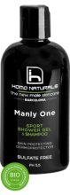 Gel Doccia e Shampoo Manly One