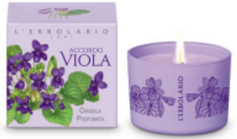 Candela Profumata Violetta