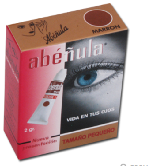 PICCOLA CREMA DI OCCHI MARRONE