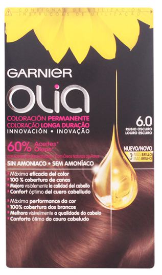 Tintura per capelli permanente Olia 6.0 Bionda scura Tintura per capelli permanente Olia 6.0 Bionda scura