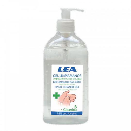 Gel detergente per le mani a base di alcol