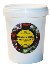 Burro di Karit&eacute; selvaggio Bianco Bio