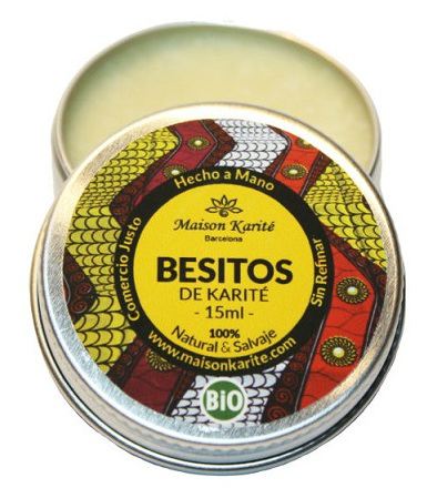baci karite riparazione balsamo e balsamo per le labbra BIO 10 ml