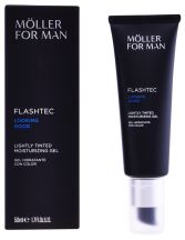 Guardando bene per l'uomo Flashtec leggermente colorato Gel Idratante 50 Ml