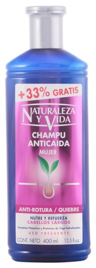 Lo shampoo anticaduta per la perdita dei capelli nutre e rinforza 300 ml + 100 ml