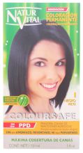 Colorante permanente per capelli Coloursafe 1 Nero 150 ml Colorante permanente per capelli Coloursafe 1 Nero 150 ml