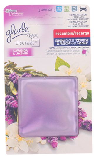 Glade Discreet Electric Lavender sostituzione 12 gr Glade Discreet Electric Lavender sostituzione 12 gr