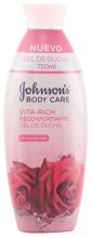 Bagnoschiuma lenitivo Vita-Rich con acqua di rose 750 ml