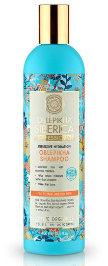 Oblepikha Shampoo per Capelli Normali e Secchi 400 ml