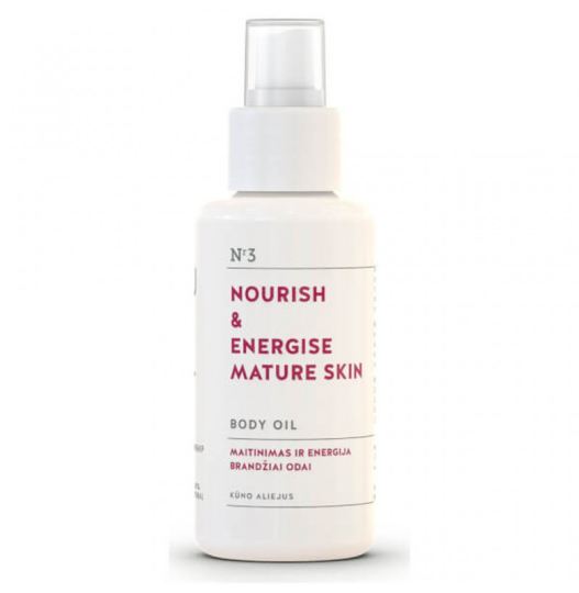 Olio Corpo Nutriente ed Energetico per Pelli Mature 100 ml