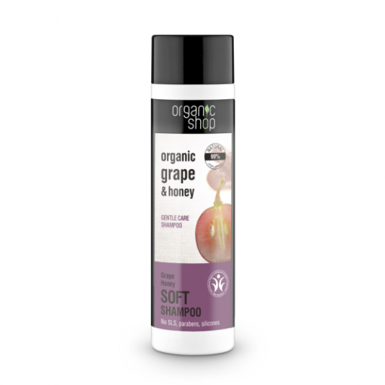 Shampoo delicato all'uva e al miele 280 ml