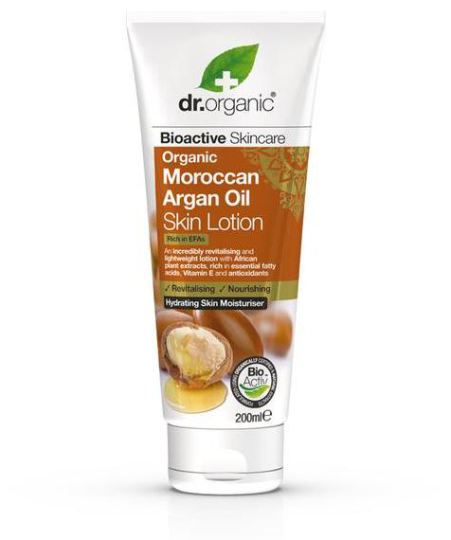 Dr. Organic Lozione per il Corpo all'olio di Argan Marocchino