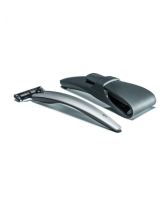 Razor Set R 1 Silver con cover in silicone