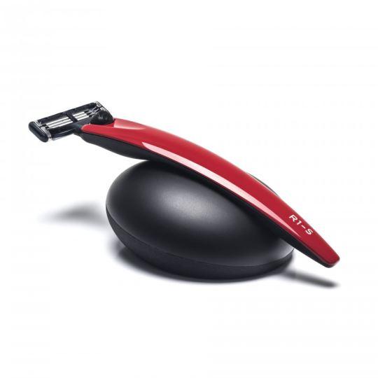 Rasoio Set R-1 Rosso con supporto