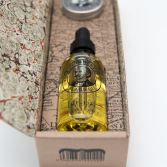 Confezione regalo olio e cera per baffi con riserva privata di barba