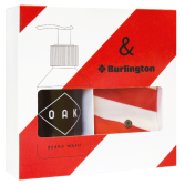Set Burlington rosso e nero