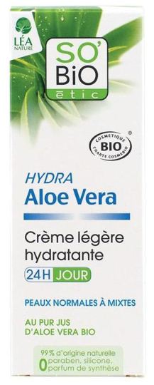 Hydra Aloe Vera Light Cream idratante 24 ore al giorno 50 ml