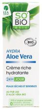 Hydra Aloe Vera Ricca Crema idratante 24 ore al giorno 50 ml