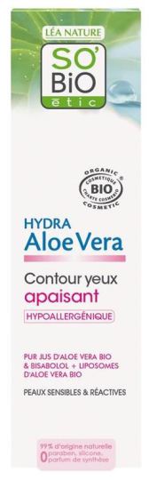 Contorno Occhi Lenitivo per Pelli Sensibili Hydra Aloe Vera 15 ml