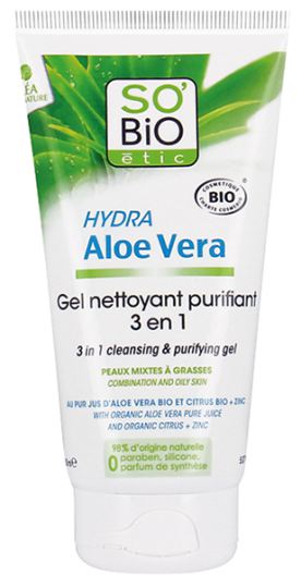 Gel Detergente Hydra Aloe Vera purificante 3 in 1 150 ml