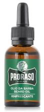 Olio da Barba Rinfrescante Verde 30 ml