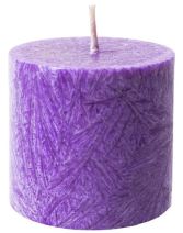 Piccola candela pilastro, viola