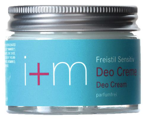 Crema deodorante per pelli sensibili senza profumo 30 ml