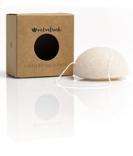 Spugna Konjac Grande 100% Fibra Naturale 7,5 cm