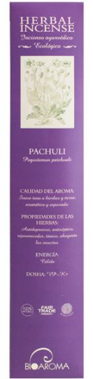 Fragranza Incenso Giardino della Natura: Patchouli