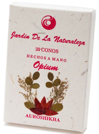 Cono d'incenso all'oppio Giardino naturale 20 unit&agrave;