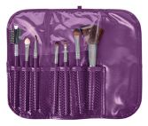 Set Astuccio 7 pennelli trucco Tika nero
